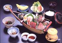 大漁舟盛り膳